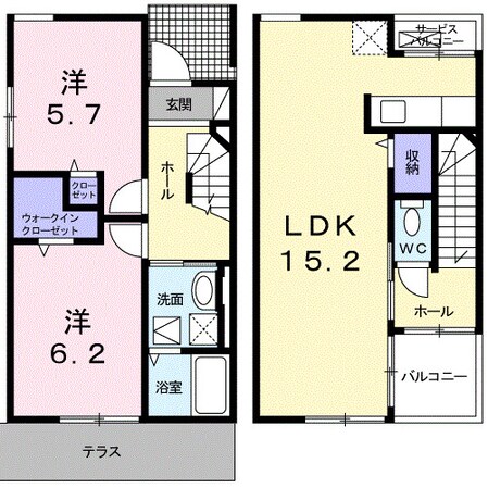 エアリーの物件間取画像